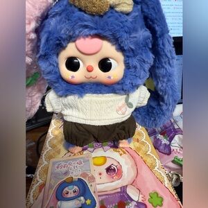 Baby Three Little Rabbit Town Plus Charm Rabbit